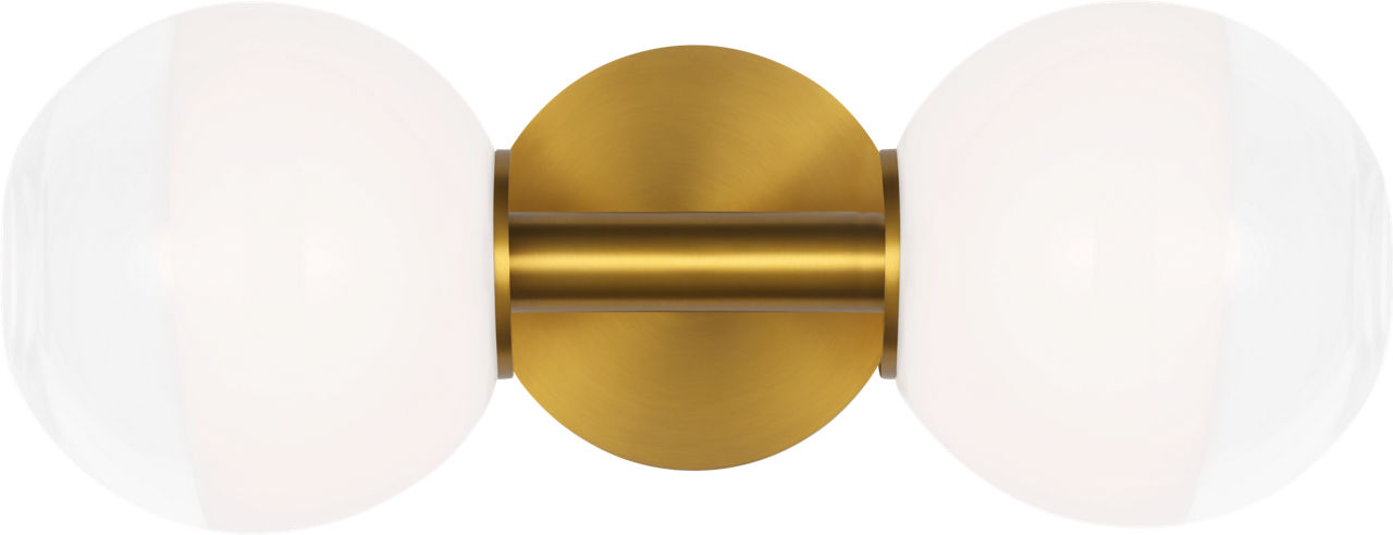 Torian Linear Sconce Burnished Brass