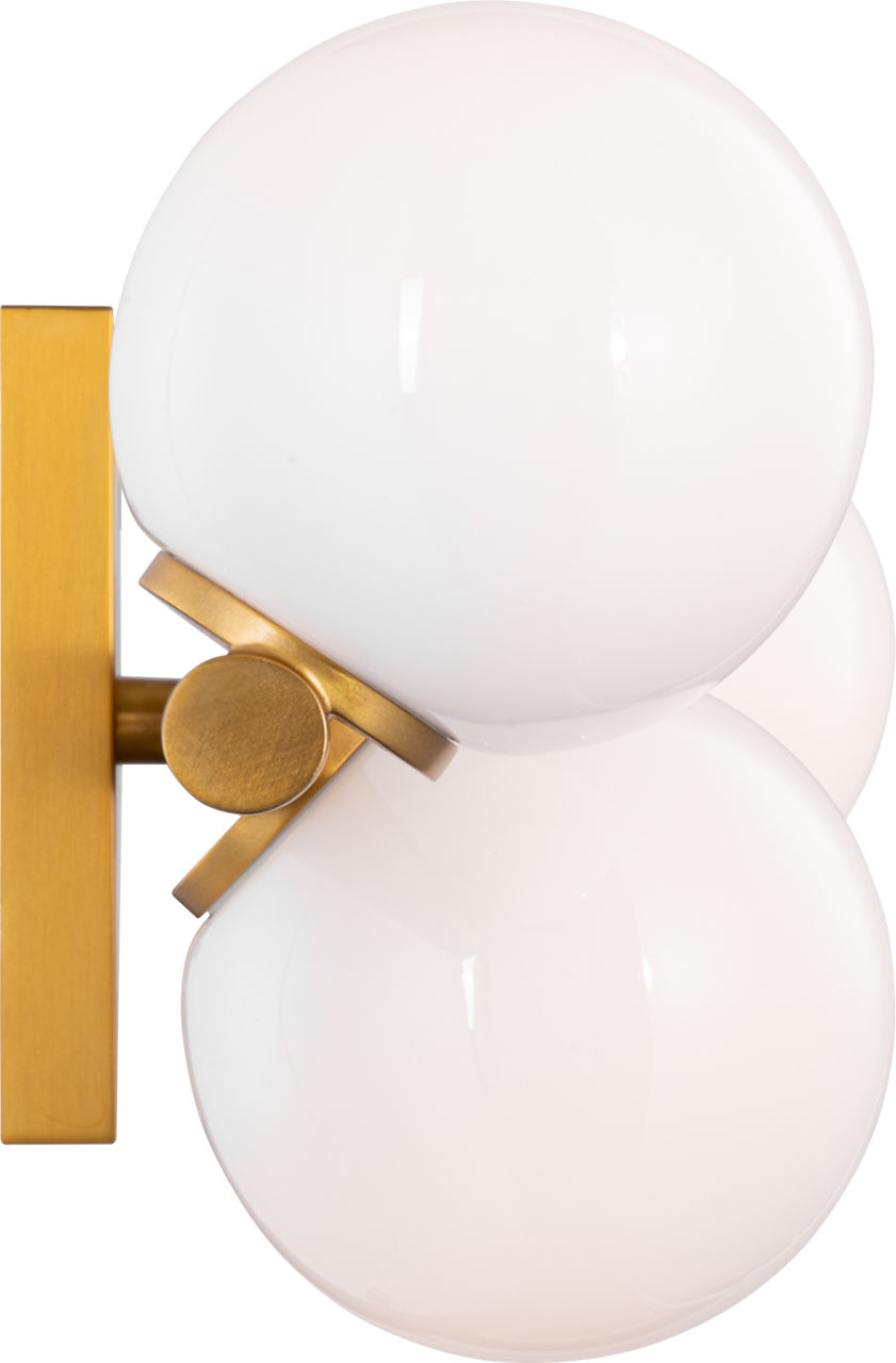 Altair 5 - Light Vanity Burnished Brass