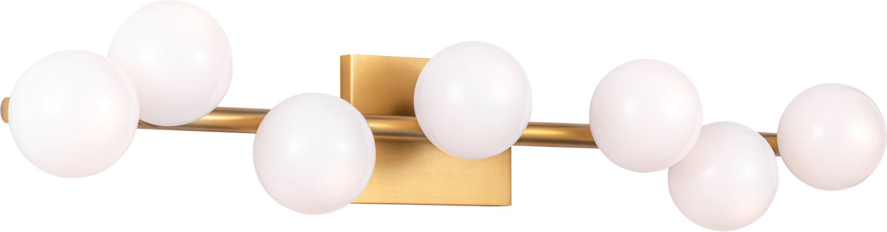 Altair 7 - Light Vanity Burnished Brass