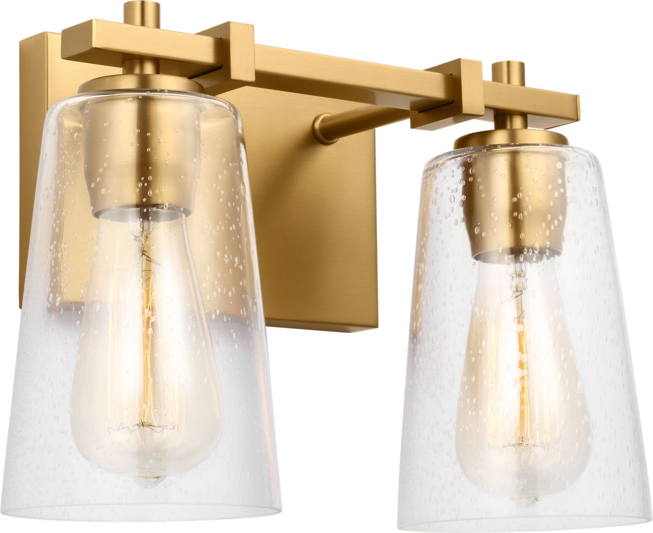 Mercer 2 - Light Vanity Burnished Brass