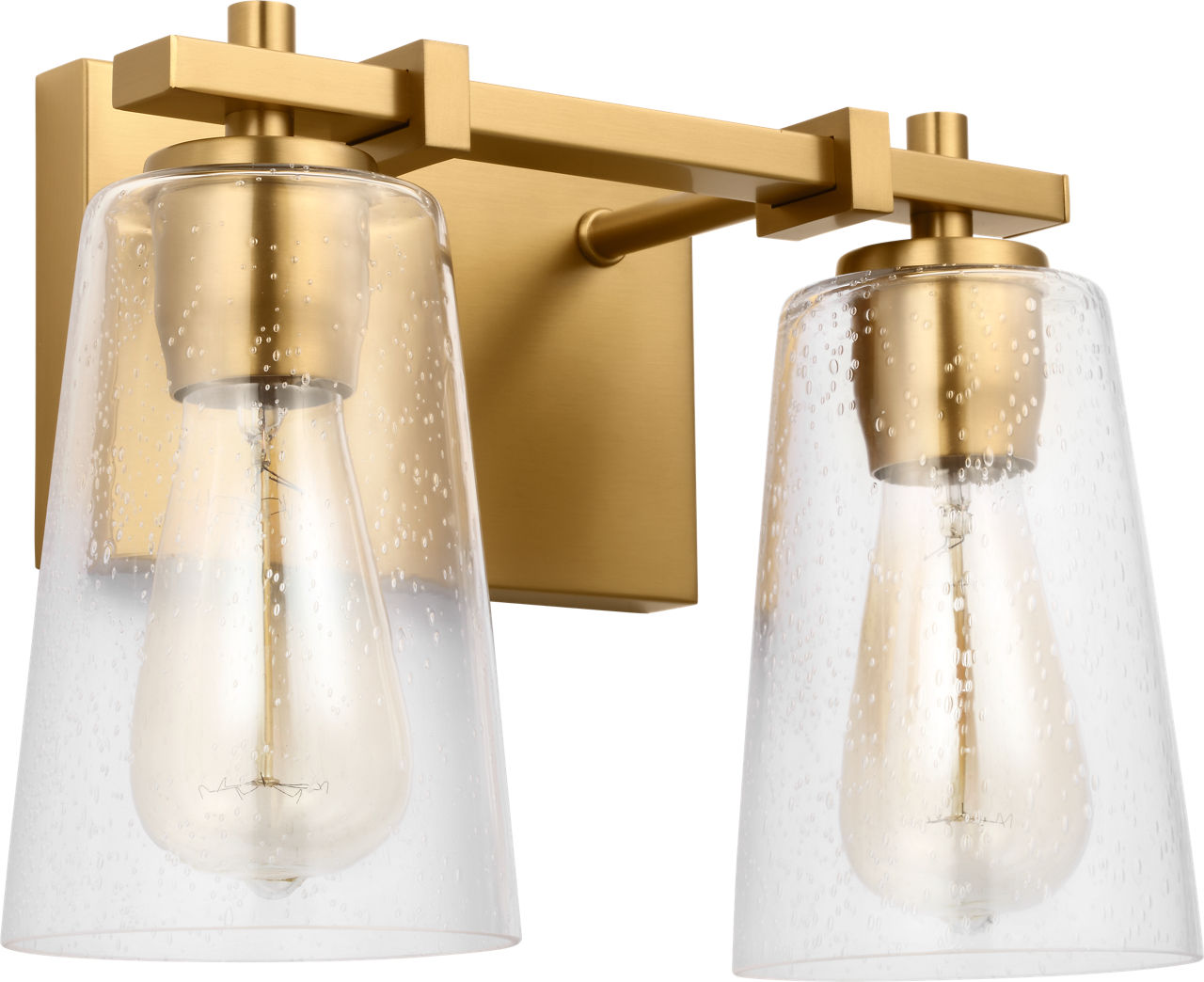 Mercer 2 - Light Vanity Burnished Brass