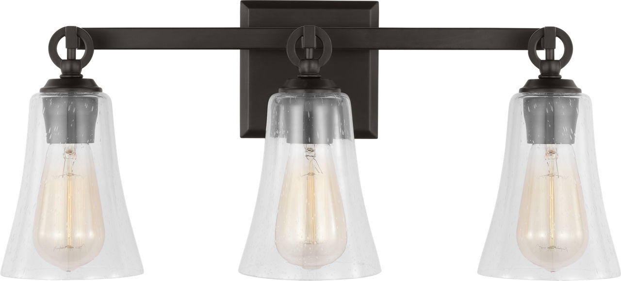 Monterro 3 - Light Vanity Aged Iron