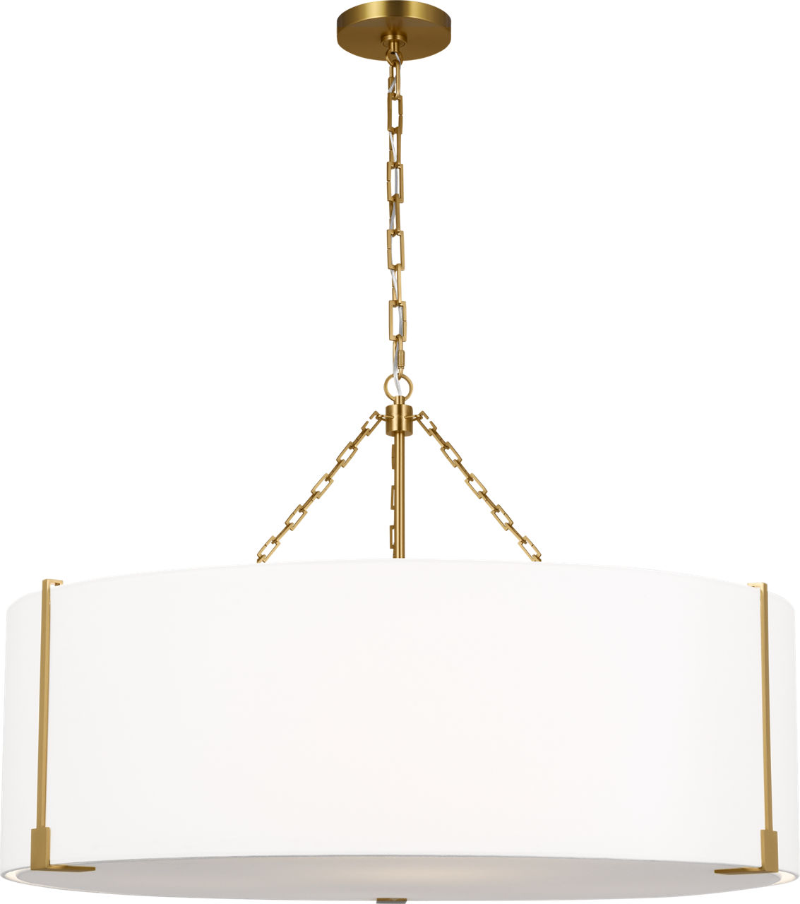 Bergen Extra Large Hanging Shade Burnished Brass