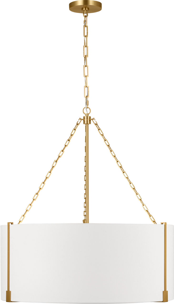 Bergen Large Hanging Shade Burnished Brass
