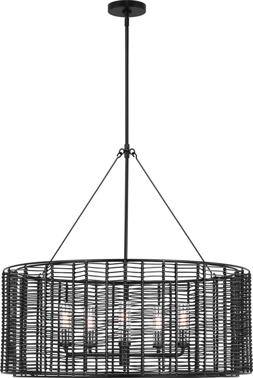 Winslow Large Hanging Shade Midnight Black