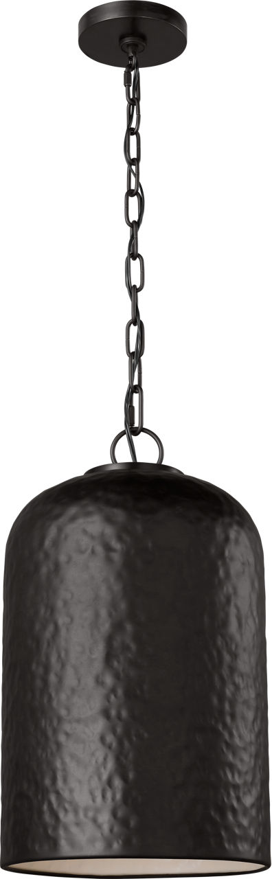 Buckner Tall Pendant Aged Iron