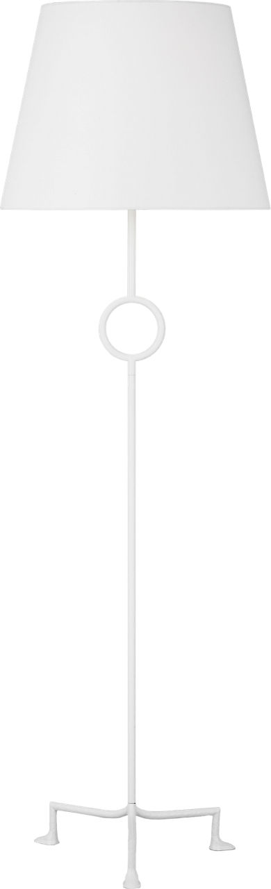 Montour Large Floor Lamp Matte White Bulbs Inc