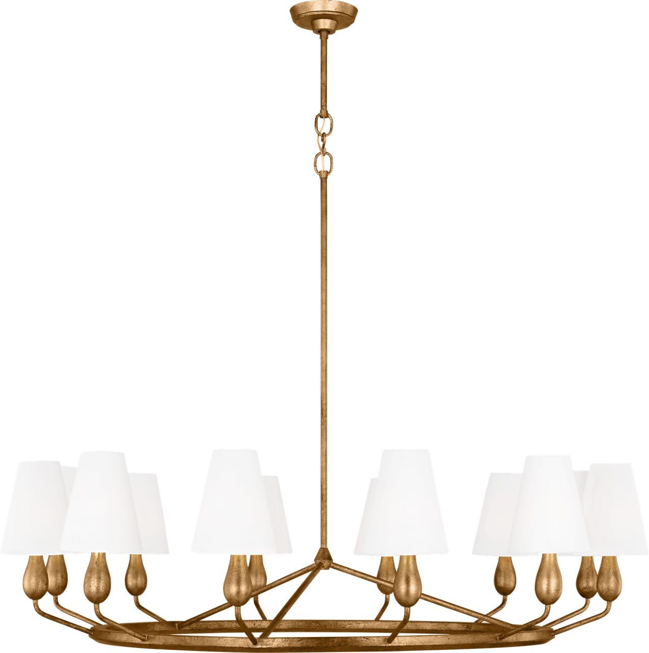 Ziba XL Chandelier - TC11712 | Visual Comfort