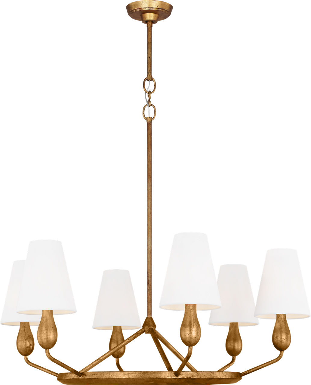 【新品未開封】「Chandelier」 Novelbright Ziba Medium Chandelier - TC1186 | Visual Comfort