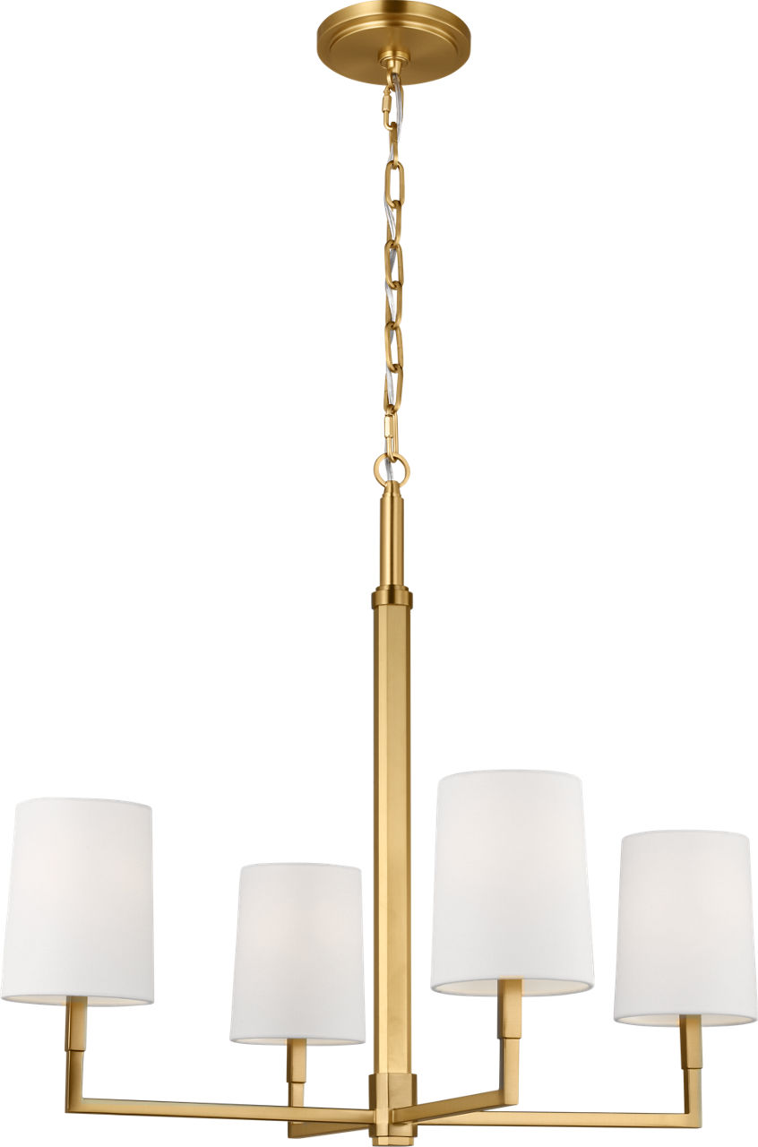 Danica Medium Chandelier Burnished Brass
