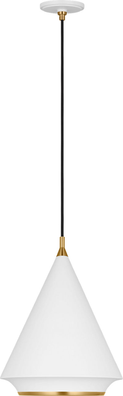 Stanza Large Pendant Matte White