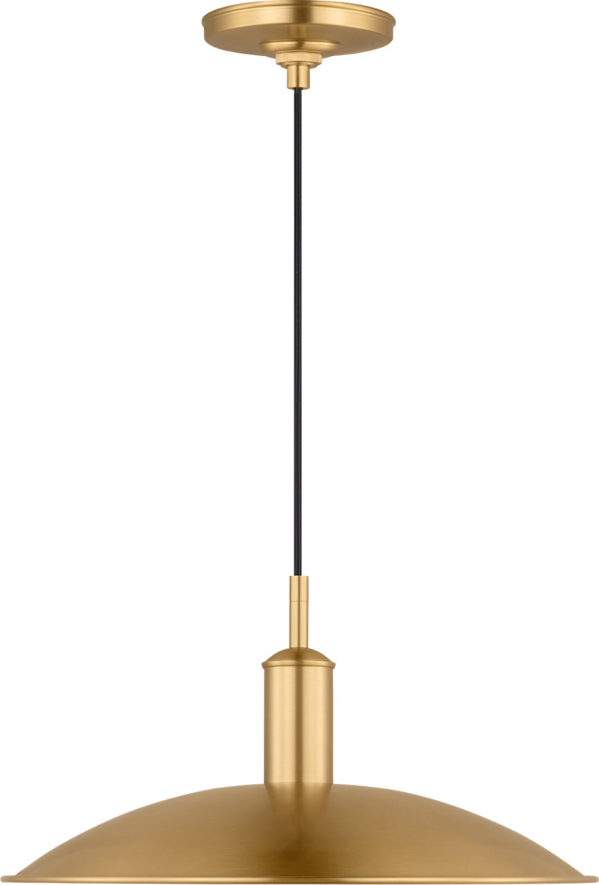 Dash Small Pendant Burnished Brass Bulbs Inc