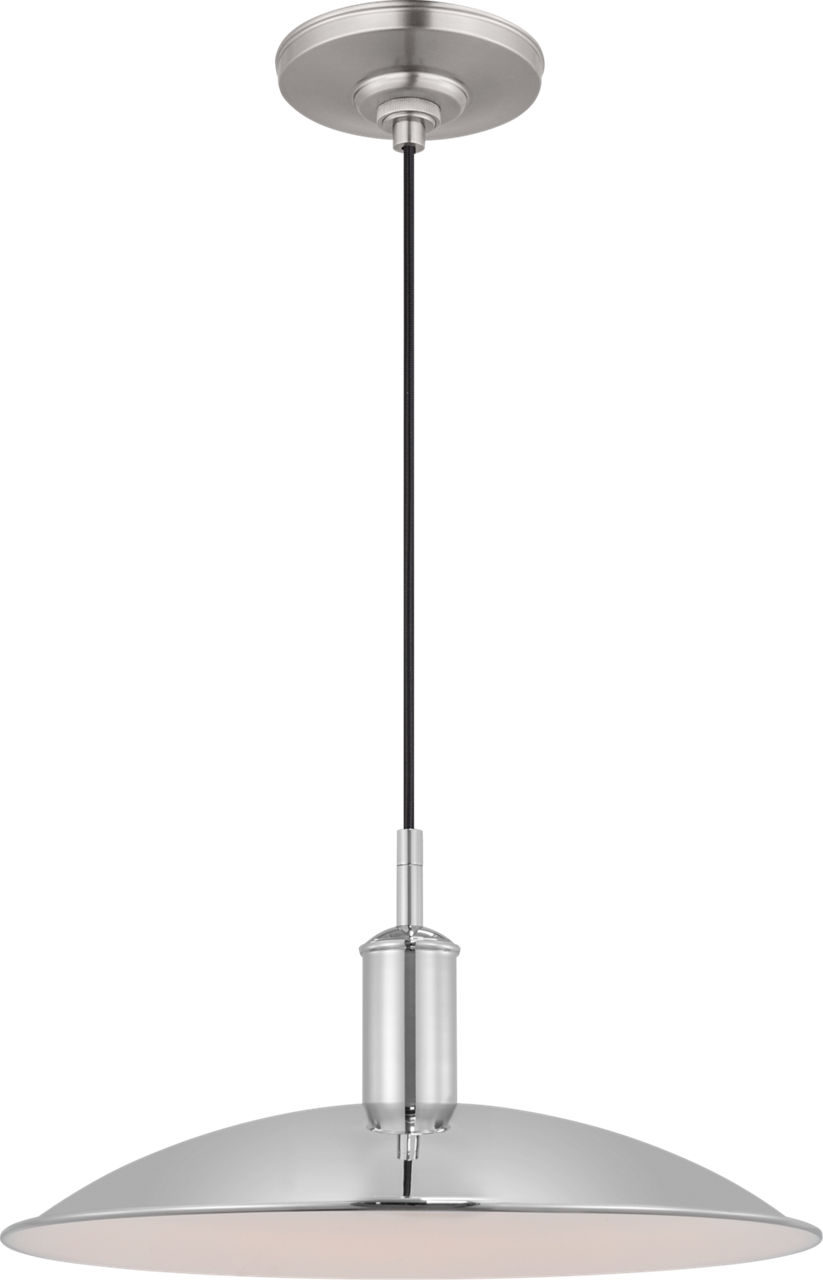 Dash Small Pendant Polished Nickel Bulbs Inc