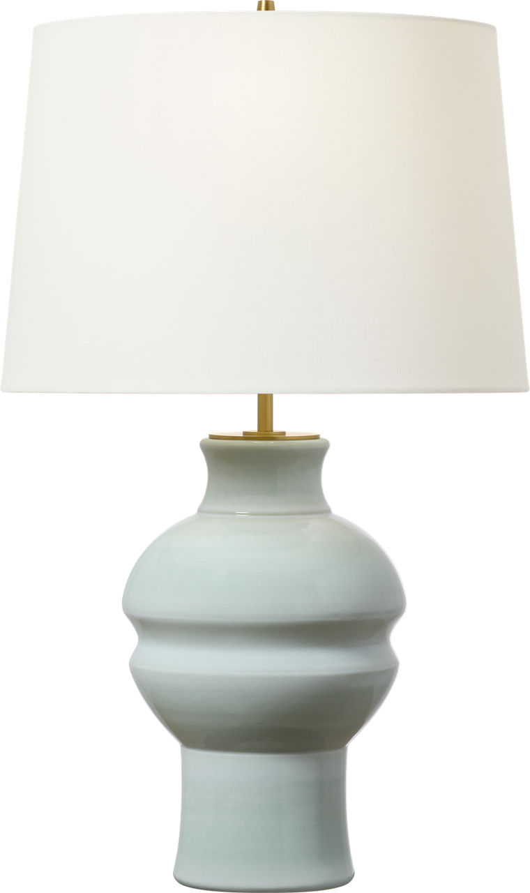 Nova Medium Table Lamp Silk Green
