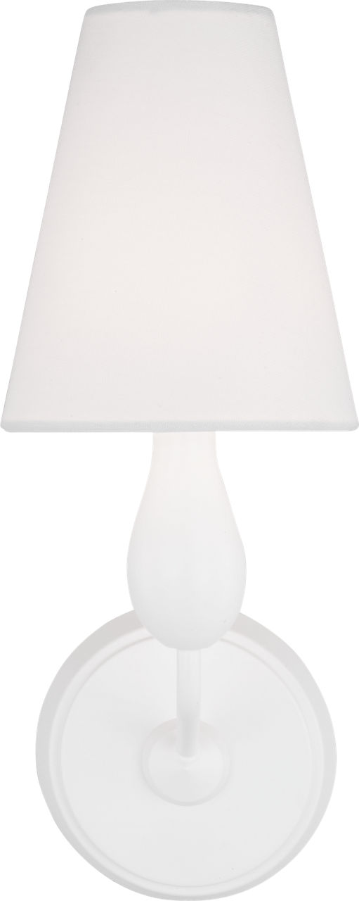 Ziba Small Sconce Matte White