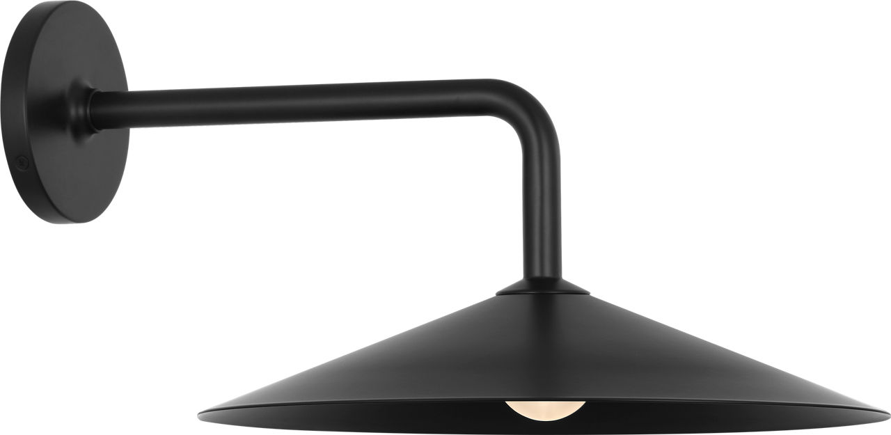 Ponce 9" Sconce in Modern Iron with Modern Iron Shade