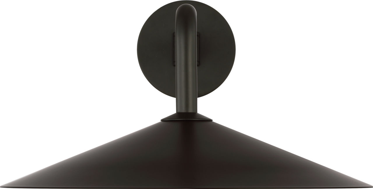 Ponce 9" Articulating Sconce in Modern Iron with Modern Iron Shade