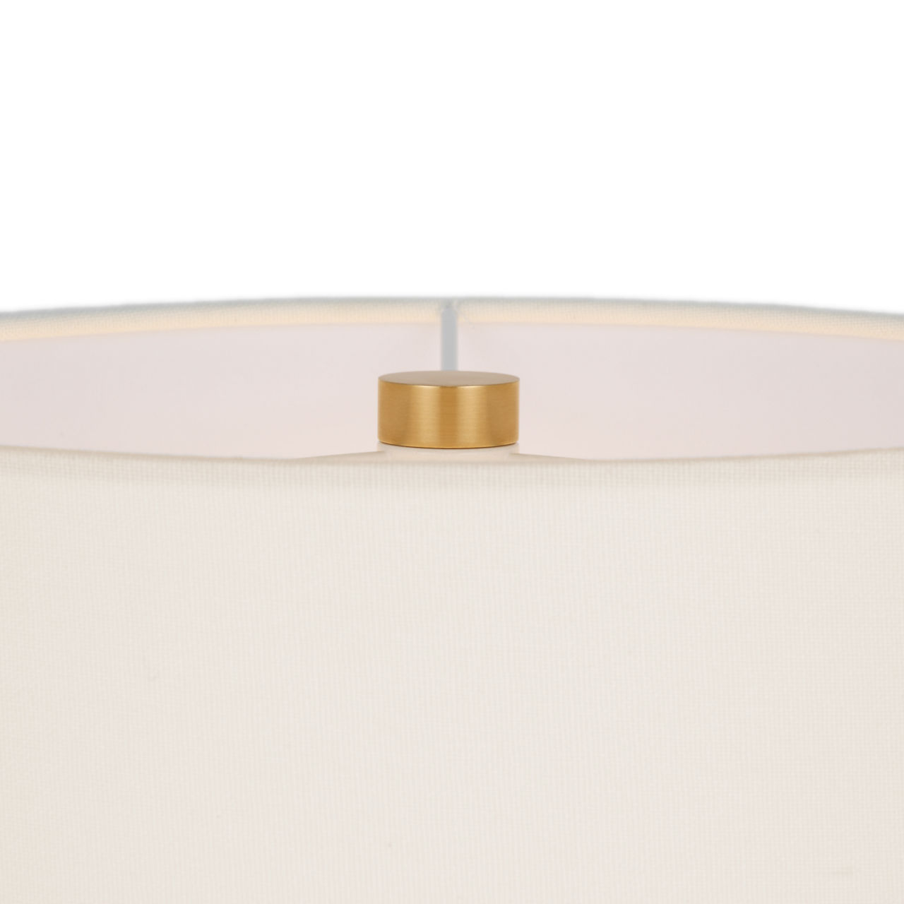 Riga 53" Cordless Floor Lamp in Crystal and Hand-Rubbed Antique Brass with Linen Shade