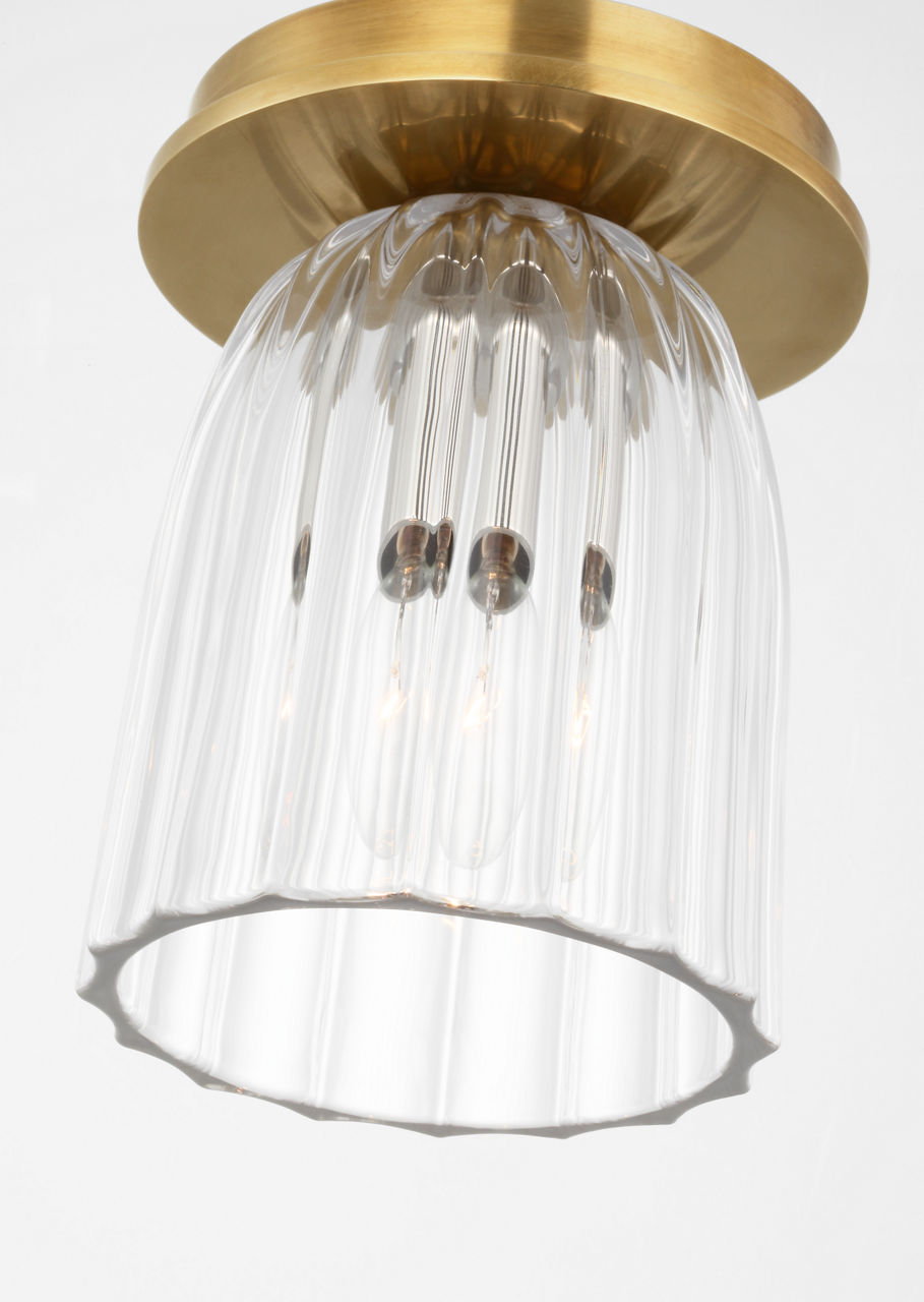 Aerin Asalea Solitaire Flush Mount - Thumbnail 3