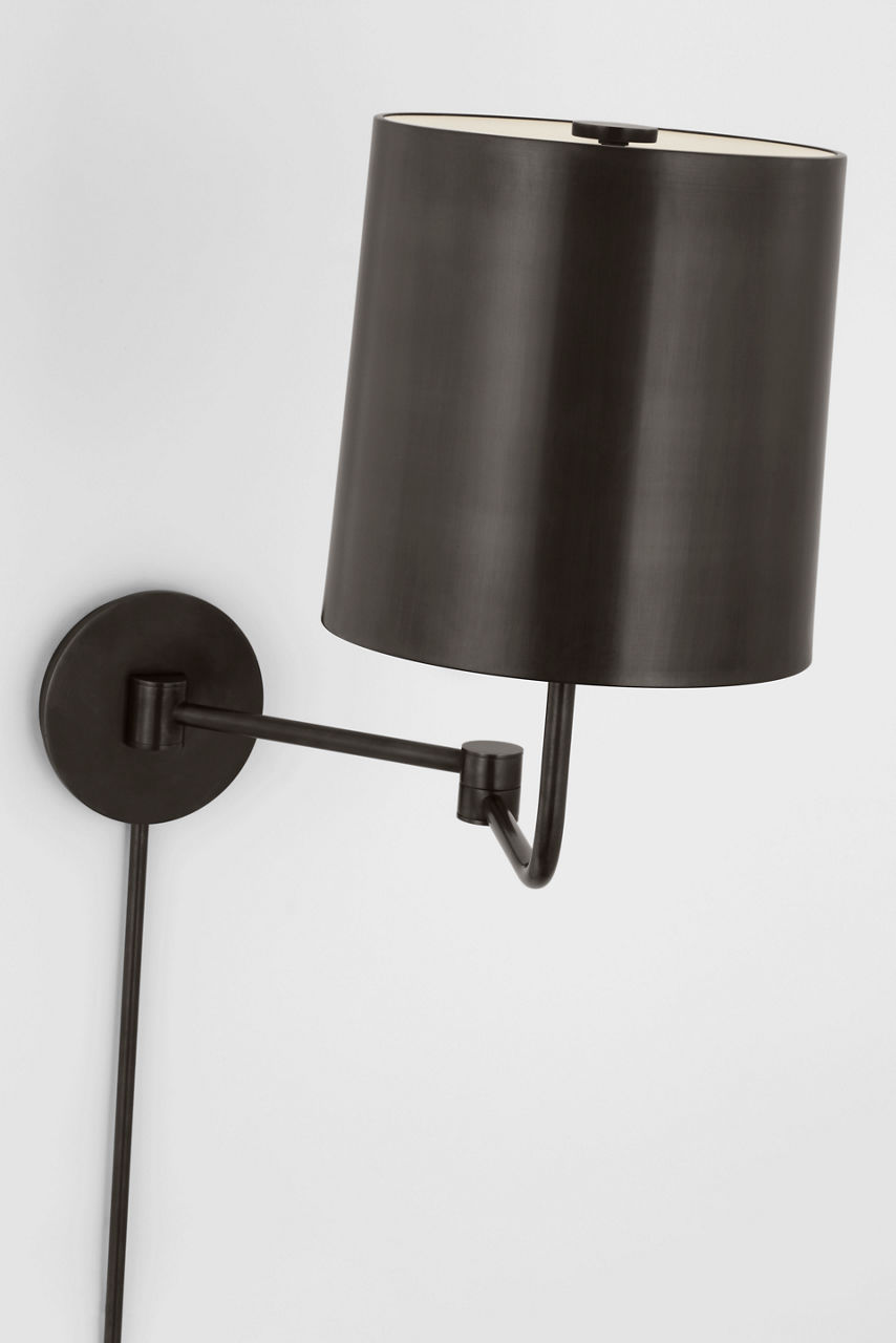 Visual Comfort Go Lightly Swing Arm Wall Light