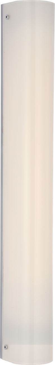 Penhold 24" Bath Light in Polished Nickel with White Glass