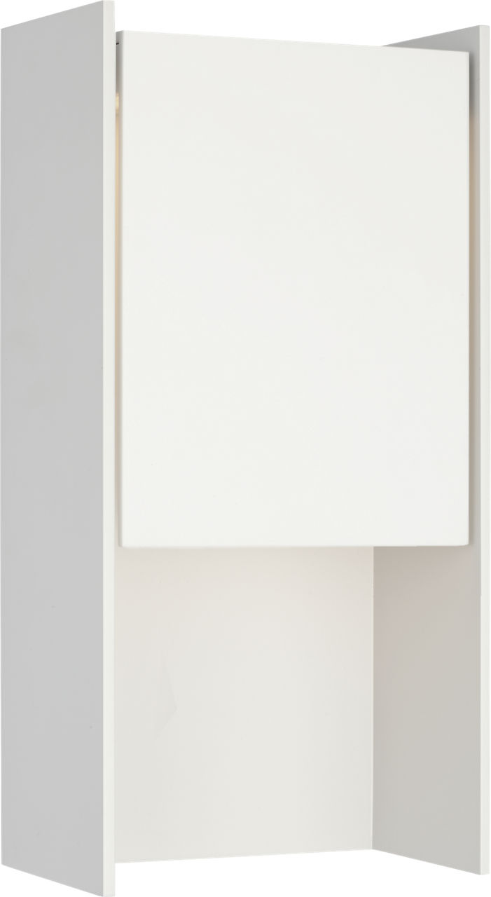 Align 15" Shielded Wall Light in Plaster White