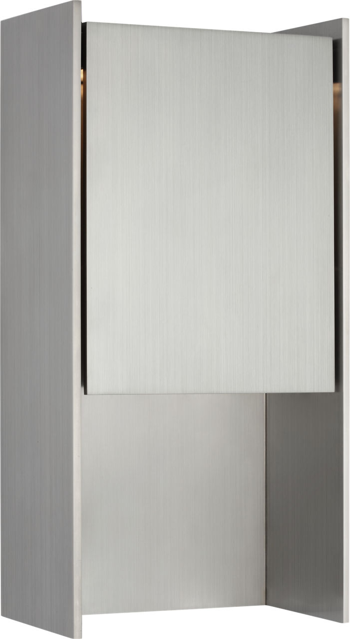 Align 15" Shielded Wall Light in Stainless Steel