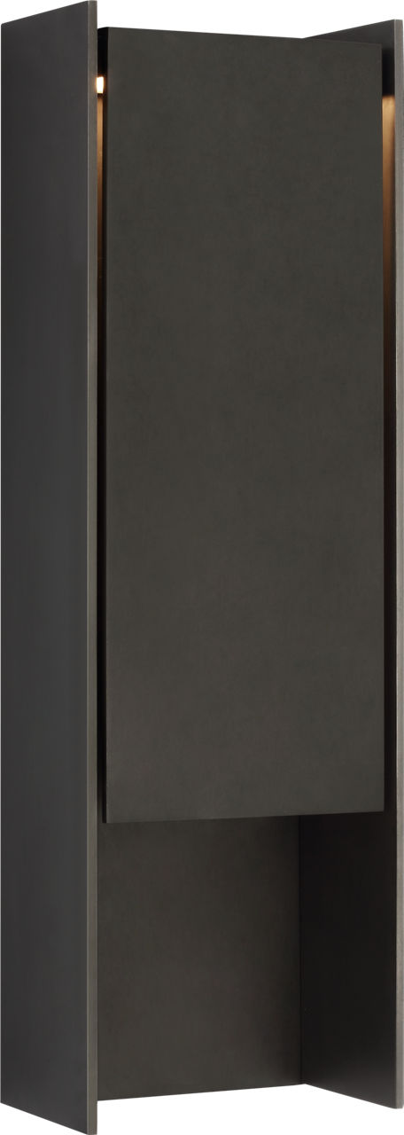 Align 25" Shielded Wall Light in Blackened Stainless