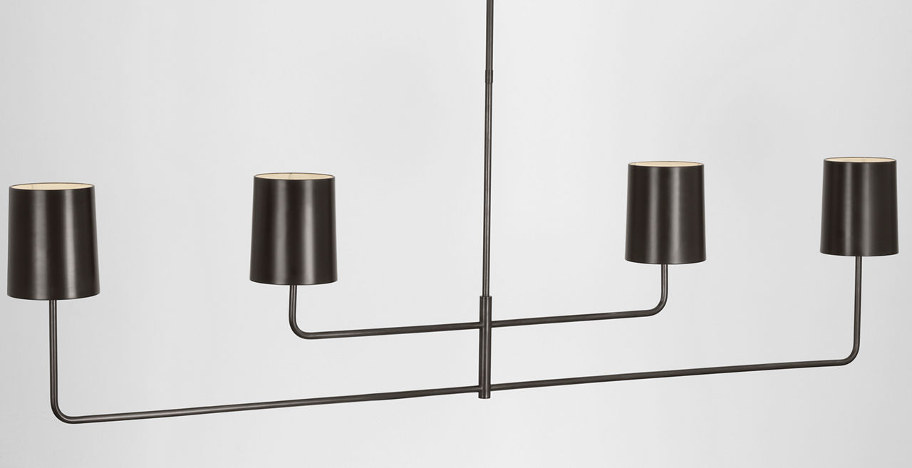 Visual Comfort Barbara Barry Go Lightly Linear Chandelier