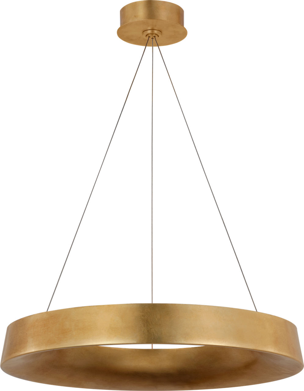 Neptune 24" Uplight Ring Chandelier in Gild