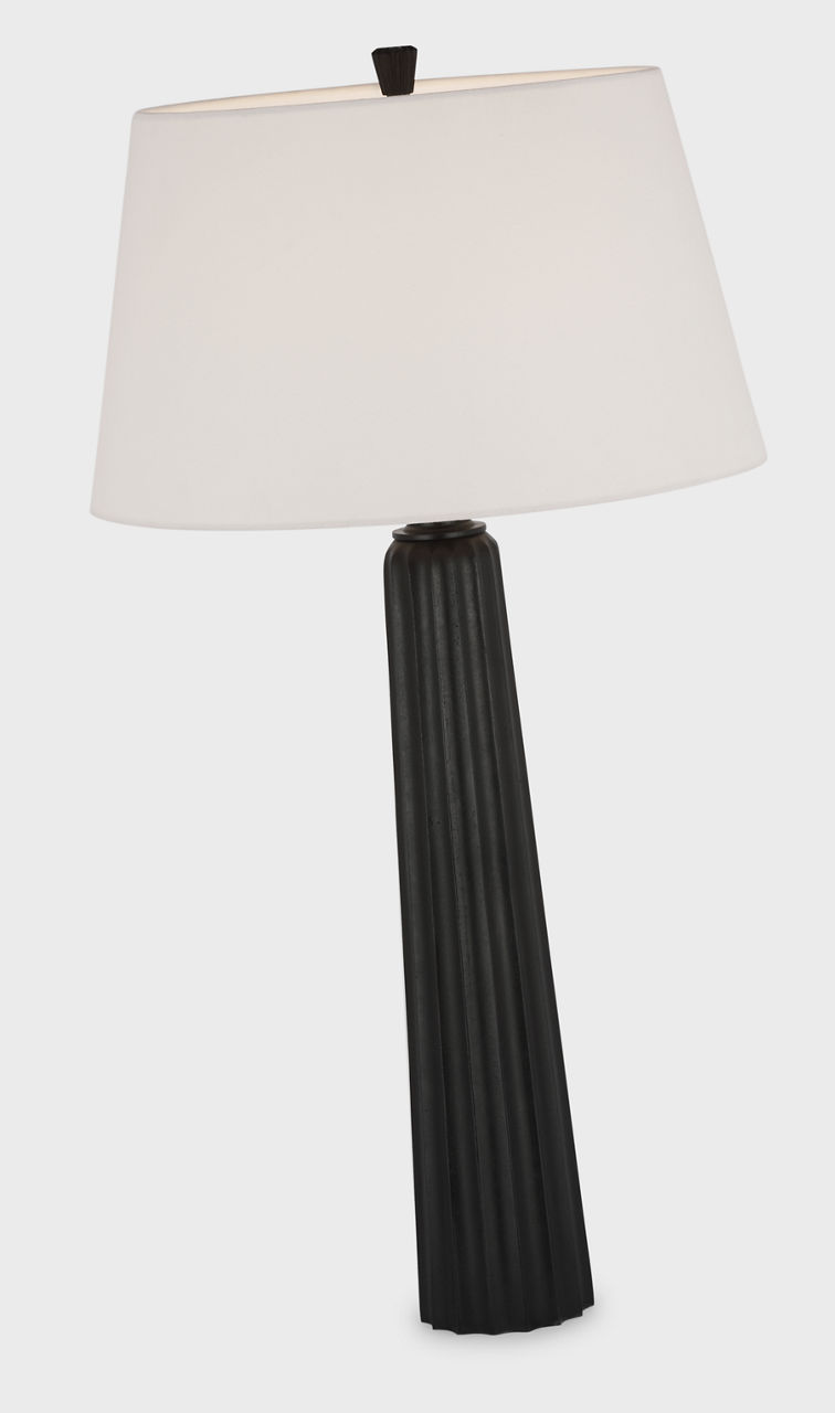 Fluted Spire Large Cordless Table Lamp - CHA89061 | Visual Comfort