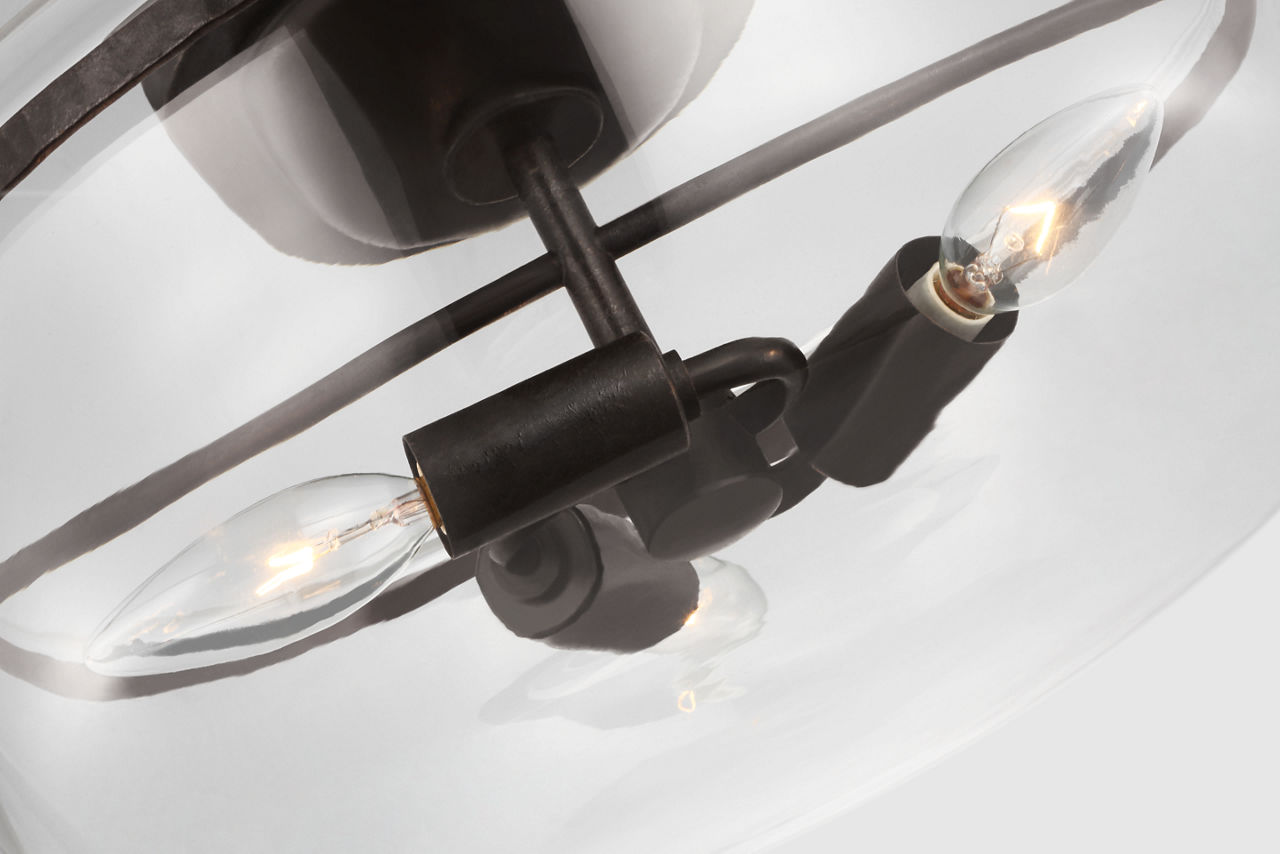 Visual Comfort Lorford Semi-Flush - Thumbnail 2