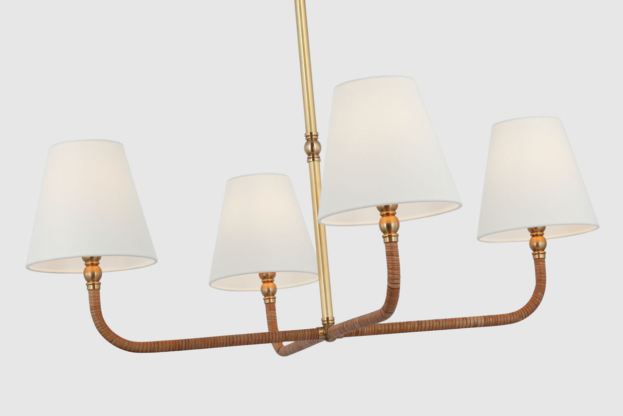 Bonheur　0127 Basden Medium Single Tier Chandelier - CHC5081 | Visual Comfort