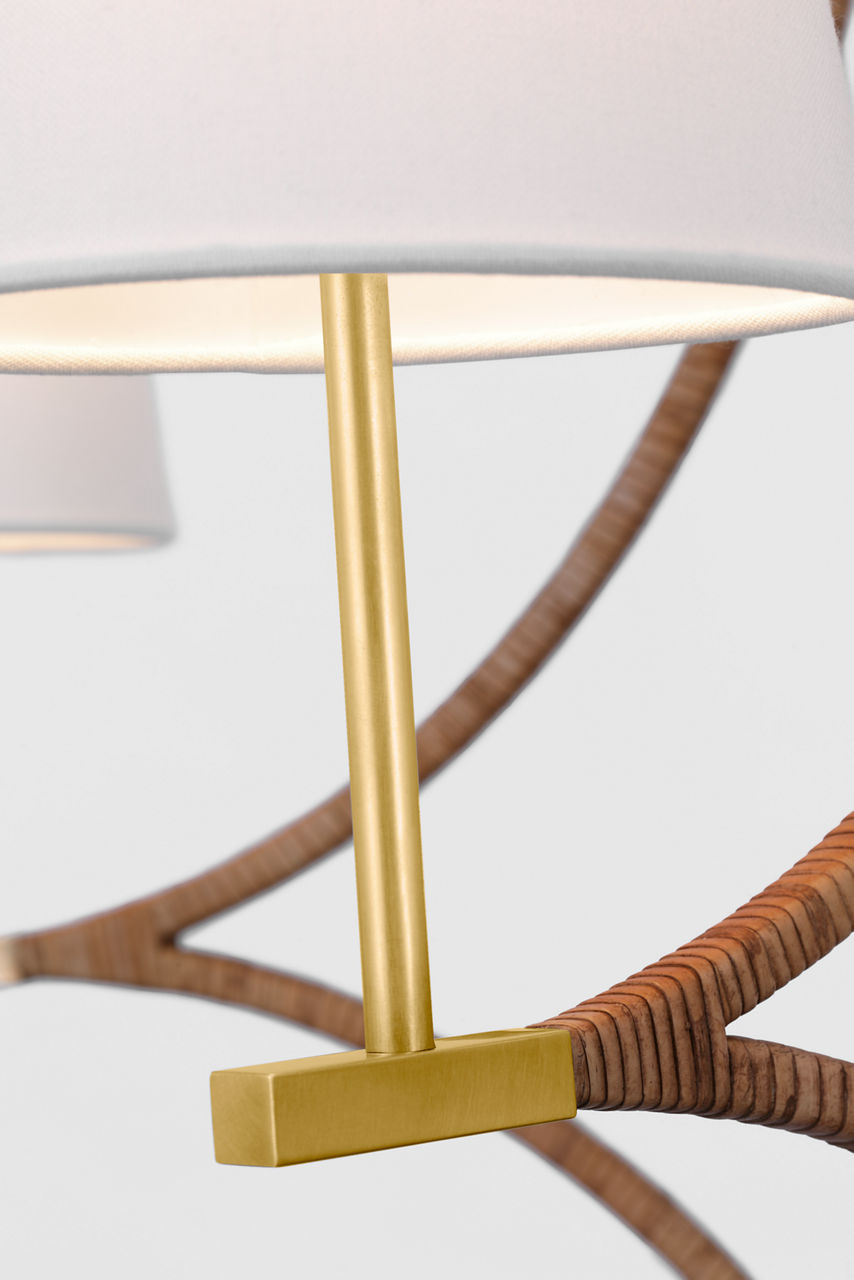 Biscayne Extra Large Wrapped Chandelier - CHC5583 | Visual Comfort