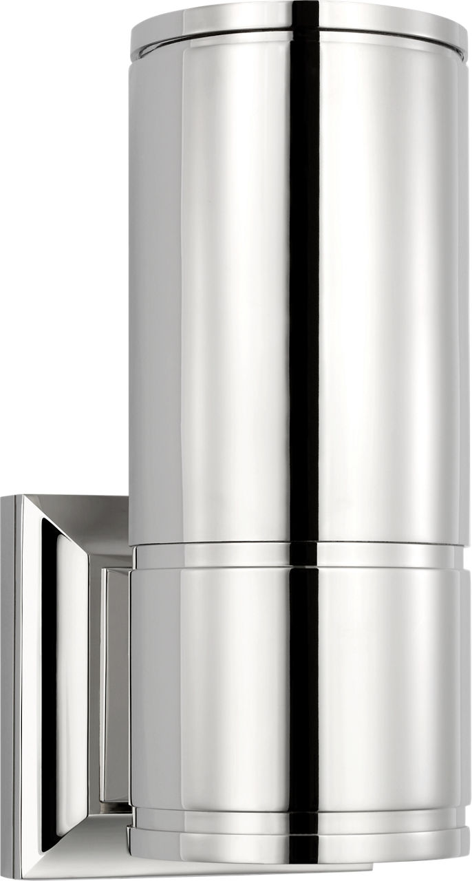 Provo 10" Canister Light in Polished Nickel