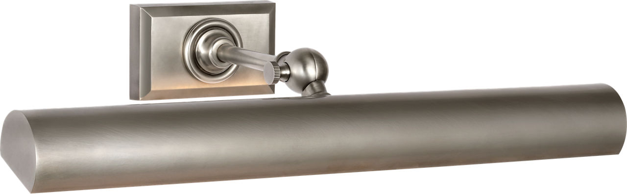 Cabinet Maker 18" Cordless Picture Light in Antique Nickel