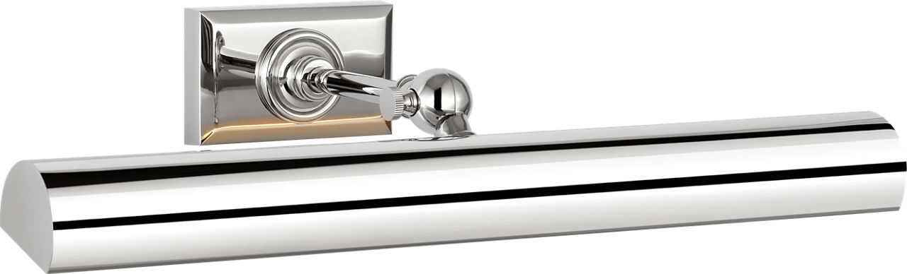 Cabinet Maker 18" Cordless Picture Light in Polished Nickel