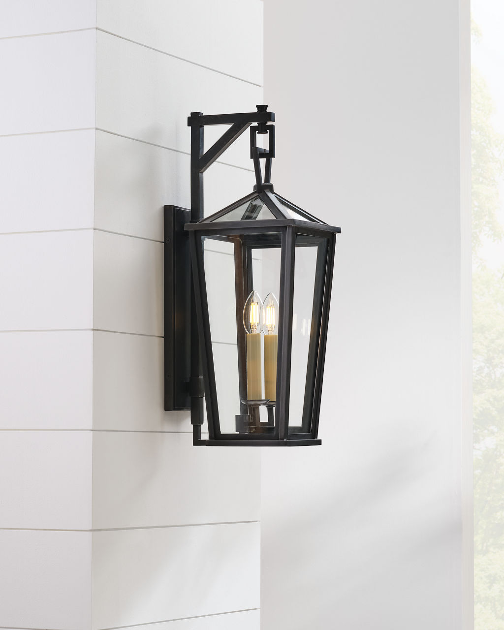 Darlana Small Tall Bracketed Wall Lantern - CHO2086 | Visual Comfort