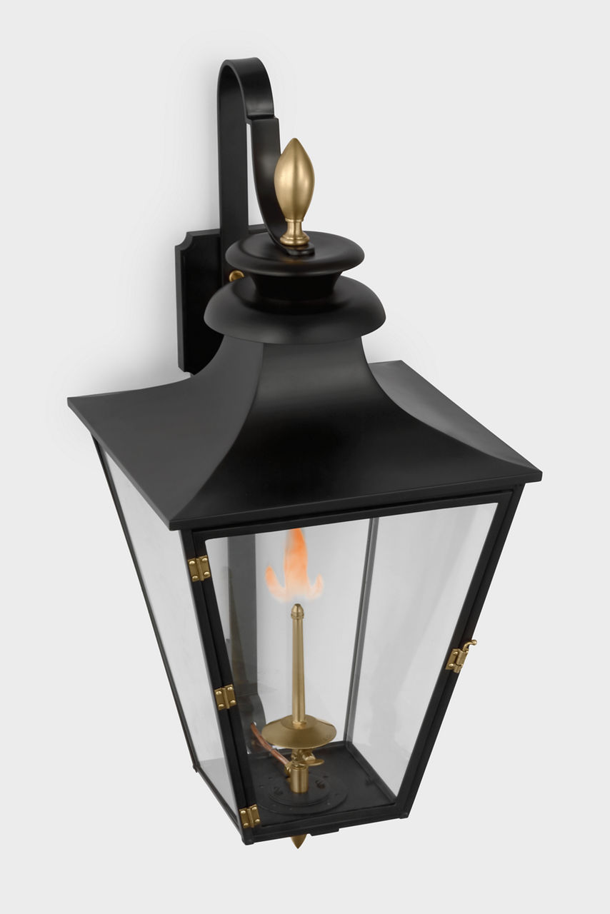Albermarle Medium Bracketed Gas Wall Lantern - CHO2436 | Visual
