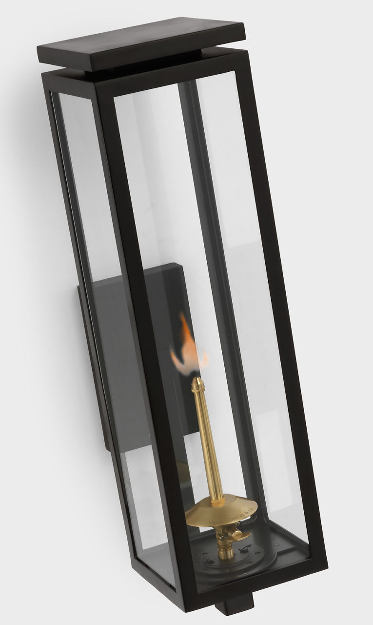 Fresno Large Bracketed Gas Wall Lantern - CHO2561 | Visual Comfort