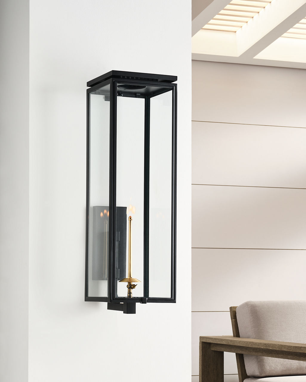 Fresno Grande Bracketed Gas Wall Lantern - CHO2562 | Visual Comfort