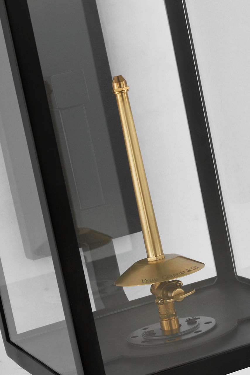 Fresno Grande Bracketed Gas Wall Lantern - CHO2562 | Visual Comfort