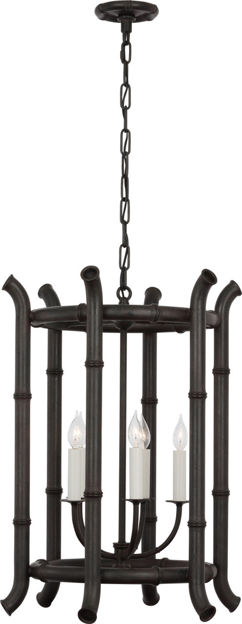 Alana 22" Lantern in French Rust