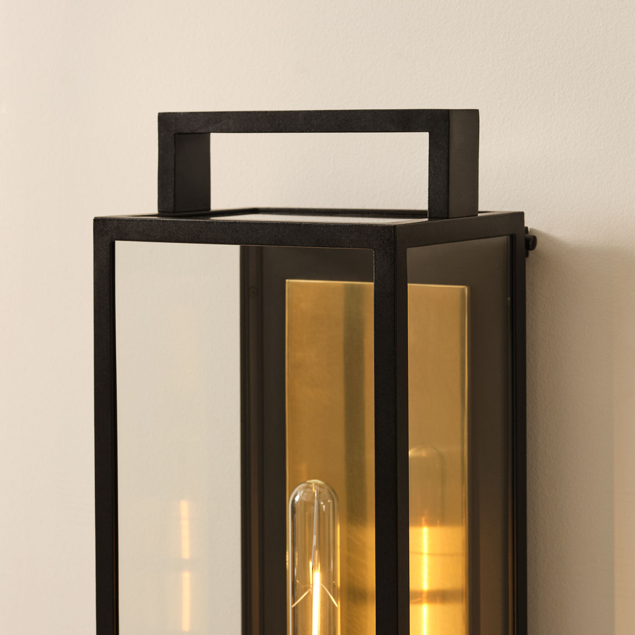 Halle Large Narrow Wall Lantern - S2197 | Visual Comfort