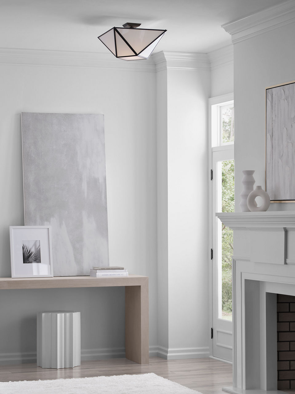 Visual Comfort Lorino Semi-Flush Mount - Thumbnail 2