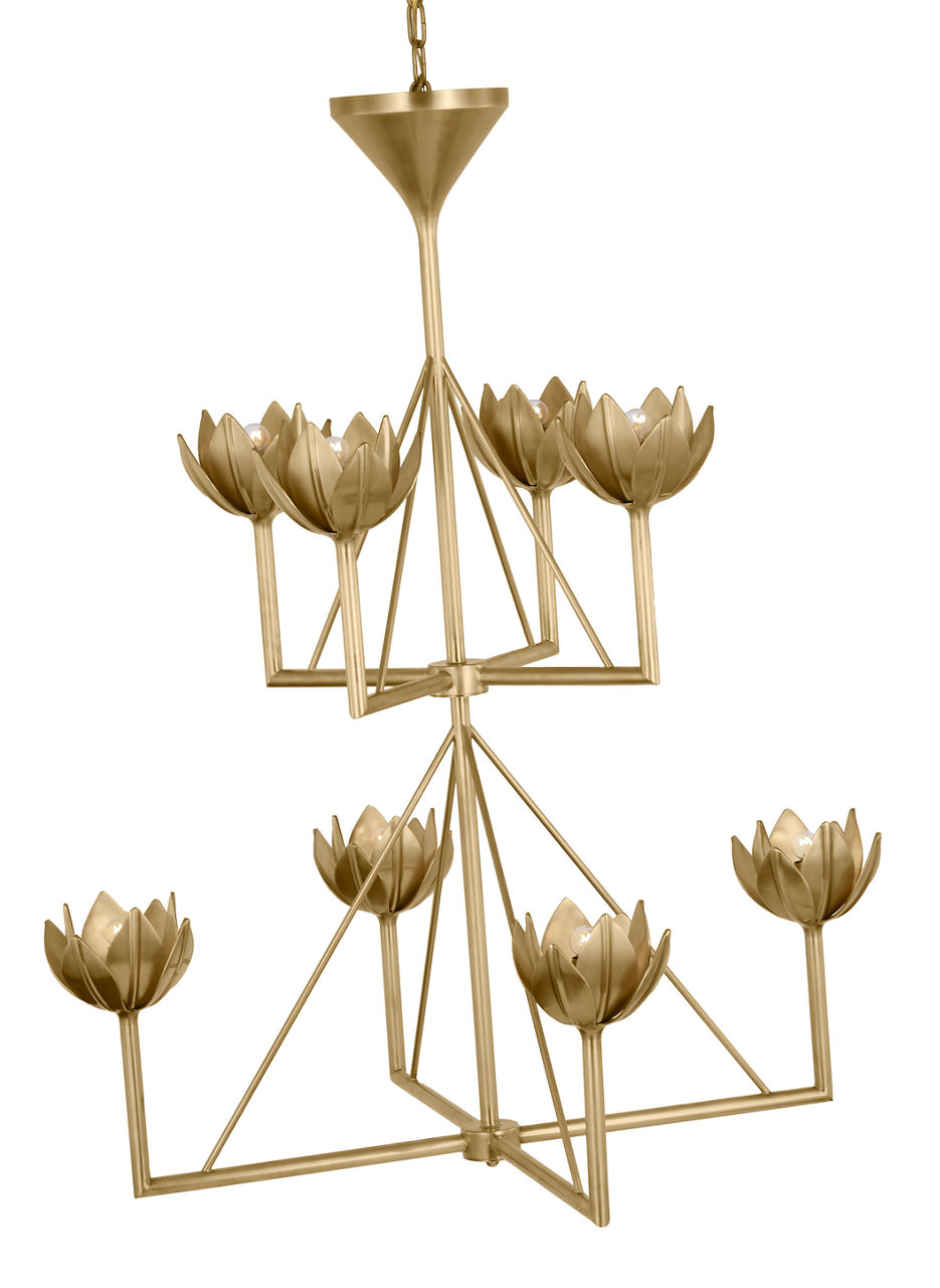 Alberto Medium Two Tier Chandelier - JN5005 | Visual Comfort