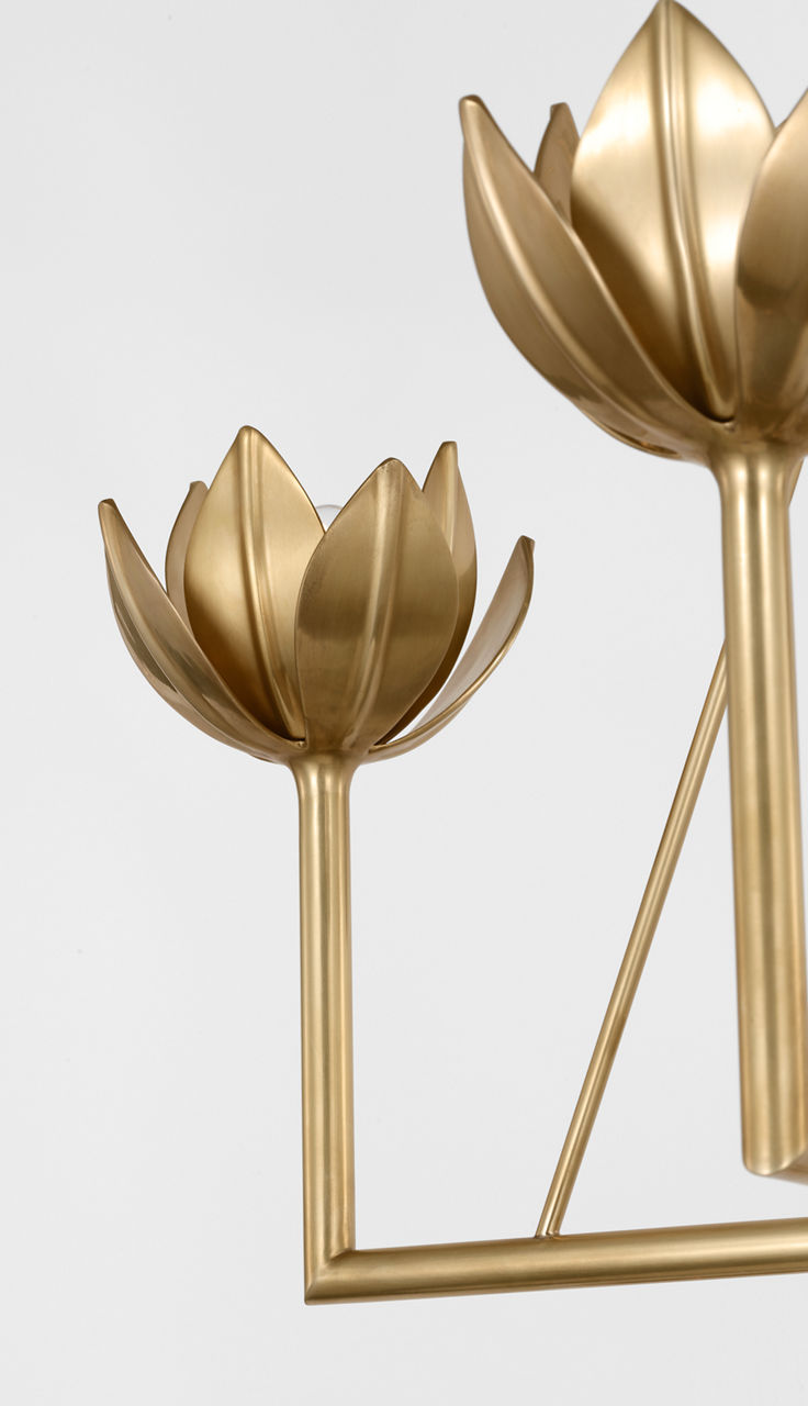 Alberto Large Two Tier Chandelier