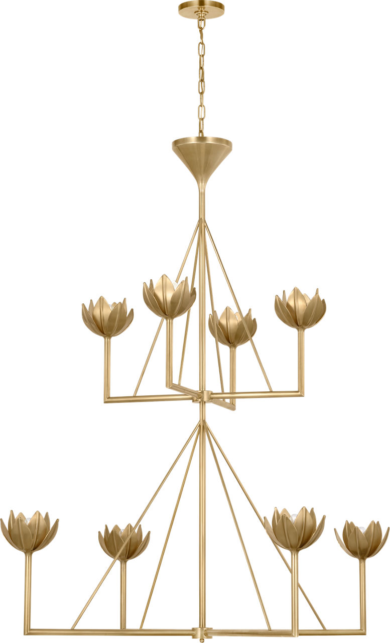 Alberto Large Two Tier Chandelier
