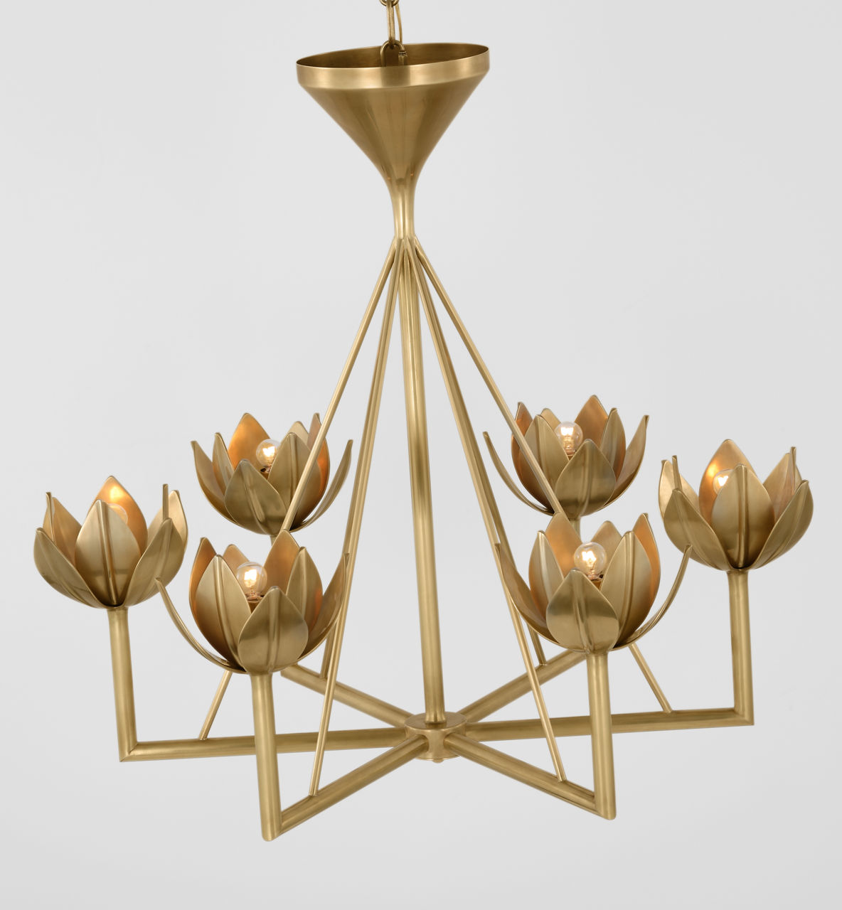 Alberto Small Low Ceiling Chandelier - JN5007 | Visual Comfort