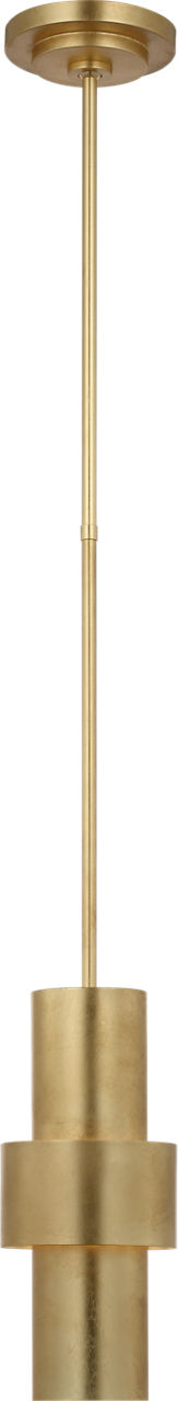 Chalmette 6" Layered Pendant in Gild